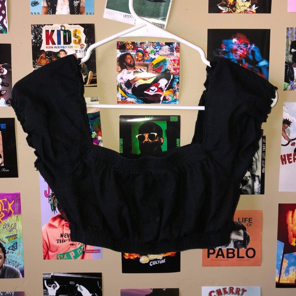 Cropped Square Blouse